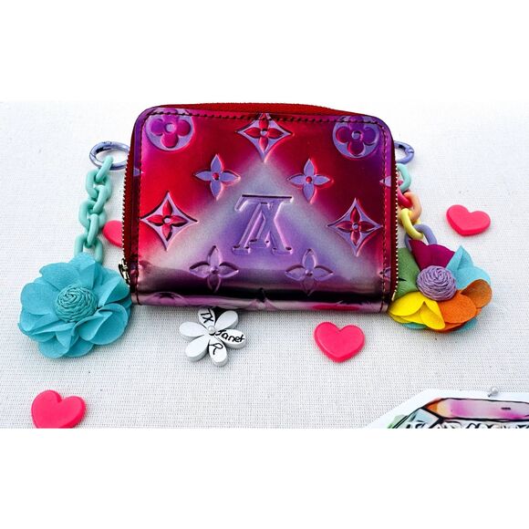 Louis Vuitton Metallic Vernis Degrade Zippy Wallet